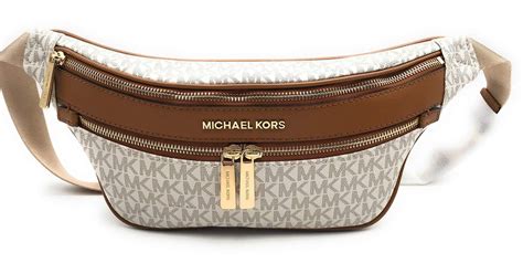 michael kors bags michael kors kenly medium waist pack xbody|Michael Kors medium mercer handbag.